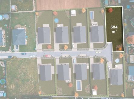 5 | Prodej - pozemek pro bydlení, 684 m²