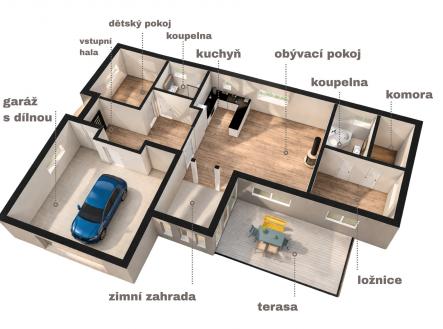 4 | Prodej - dům/vila, 155 m²