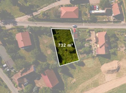 10_vizu_zvyr_jen pozemek | Prodej - pozemek pro bydlení, 732 m²