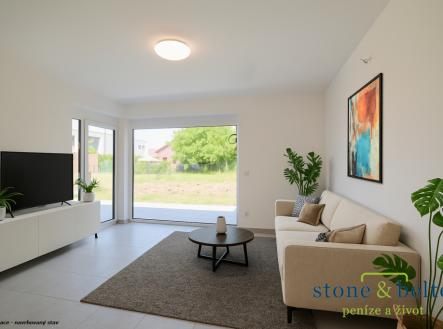 20251020-0956-living-room-vizualizace.png | Pronájem - dům/vila, 110 m²