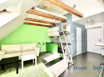 Pronájem bytu, 1+kk, 27 m² obrázek