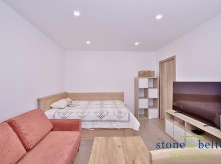 Obytná místnost | Prodej bytu, 1+kk, 27 m²