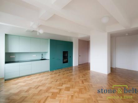 Obývací pokoj | Pronájem bytu, 2+kk, 73 m²
