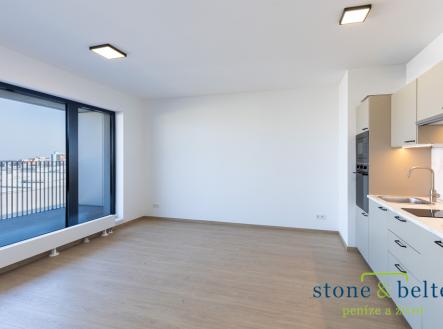Obytná místnost | Pronájem bytu, 1+kk, 32 m²