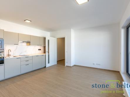 Obytná místnost | Pronájem bytu, 1+kk, 32 m²