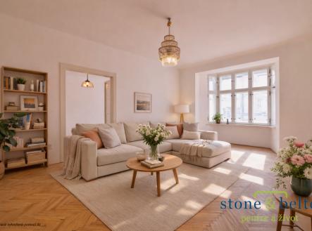 pokoj-2-vizualizace.png | Prodej bytu, 3+1, 123 m²