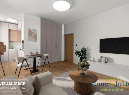 byt-3-vizualizace.jpg | Prodej bytu, 2+kk, 59 m²