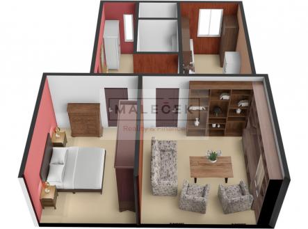 . | Prodej bytu, 2+1, 62 m²