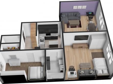 . | Prodej bytu, 3+1, 90 m²
