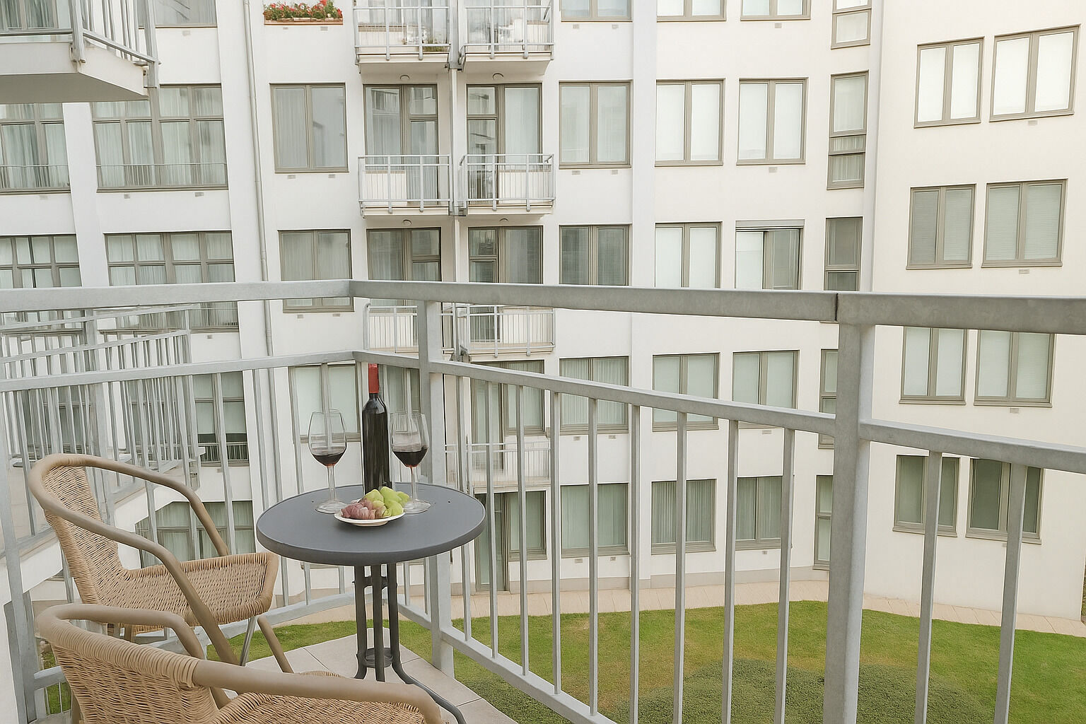 Ranní káva, večerní víno a klid uprostřed města. Váš soukromý kout, kde se dny zpomalí a svět je zase v rovnováze.
