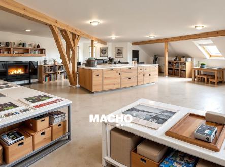 Vizualizace  | Pronájem - kanceláře, 195 m²