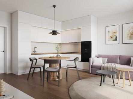 Atelier obývací pokoj | Prodej bytu, 3+kk, 104 m²