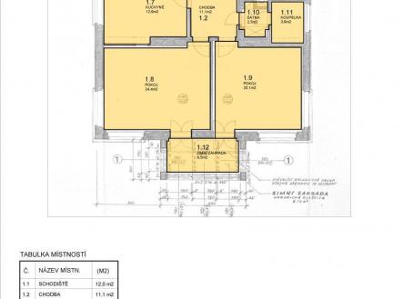 PLANY a užitná plocha_Stránka_2.jpg | Pronájem bytu, 3+1, 96 m²