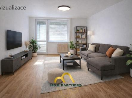 obývací pokoj.jpg | Prodej bytu, 4+1, 87 m²