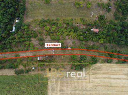 DJI_0924 | Prodej - pozemek, zahrada, 2 200 m²