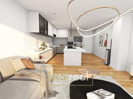 Kitchen _ living room (2) | Prodej - dům/vila, 102 m²