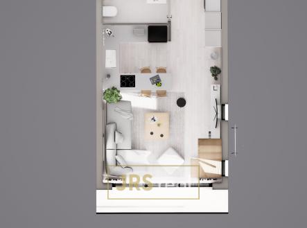 1. gf | Prodej bytu, 1+kk, 55 m²