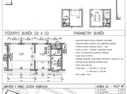 půdorys | Pronájem - komerční objekt, výroba, 250 m²