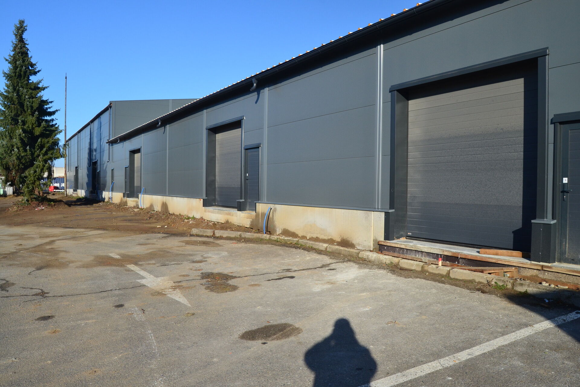 pohled z areálu Za Olomouckou