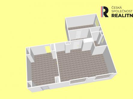 Pronájem - kanceláře, 38 m²