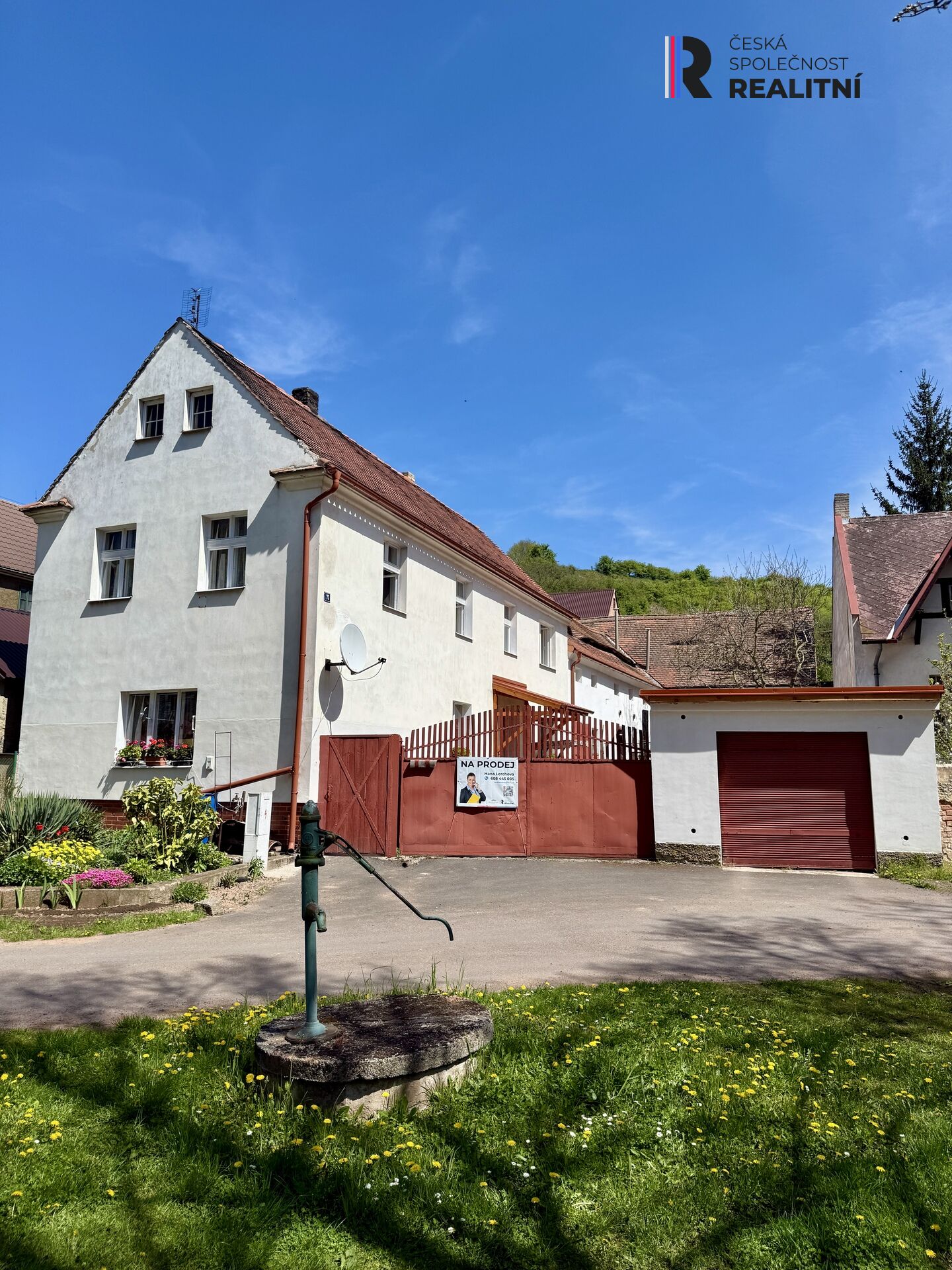 Prodej RD 5+1, Soběchleby u Podbořan. Příjemné místo, pozemek 703m2, stodola