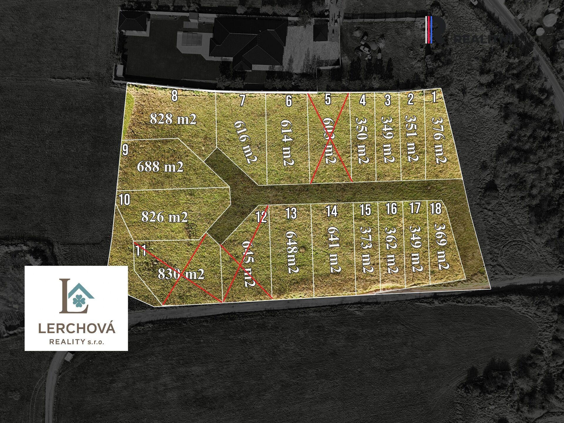 Stavební pozemky na prodej