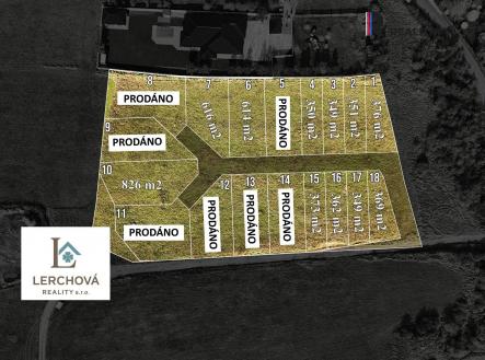 Prodej - pozemek pro bydlení, 826 m²