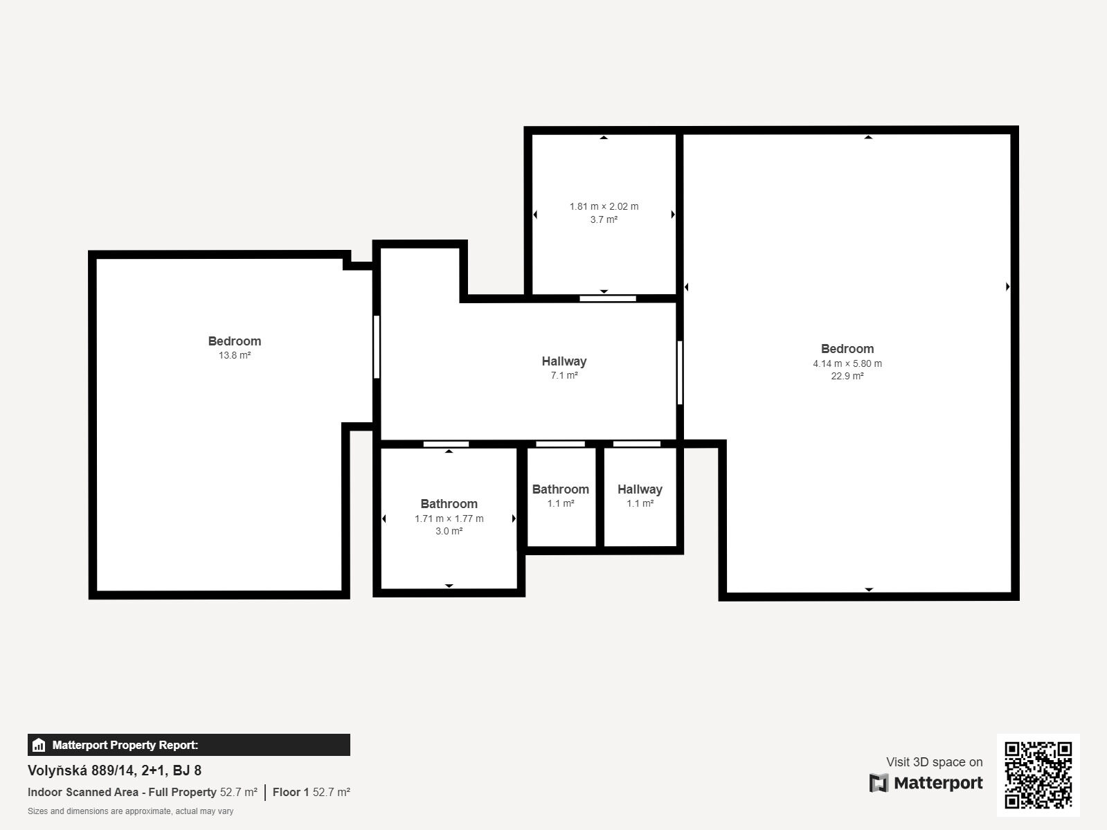 Soutěž o nájem bytu 2+1, ul. Volyňská, 59,30 m2