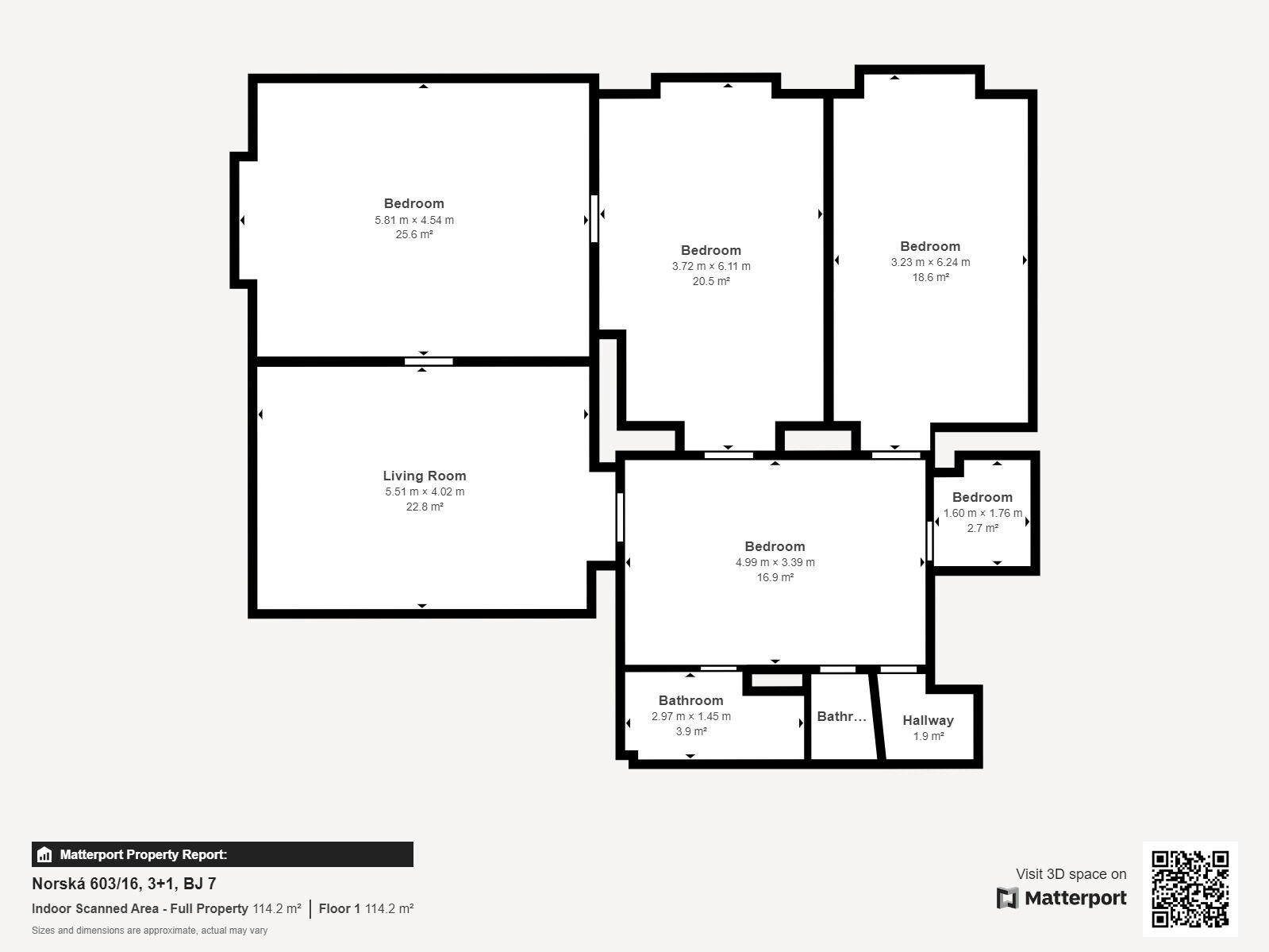 Soutěž o nájem bytu 3+1, ul. Norská, 112,60 m2