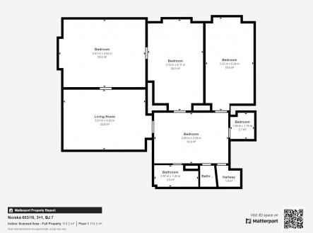 Pronájem bytu, 3+1, 112 m²