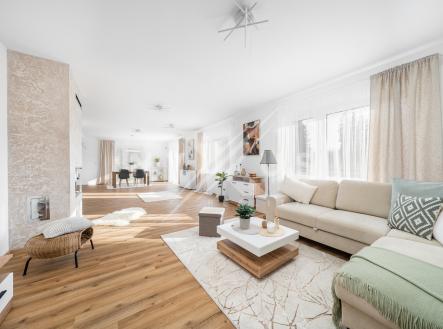 Obývací pokoj | Prodej - dům/vila, 228 m²