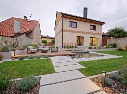 Vizualizace zahrady | Prodej - dům/vila, 147 m²