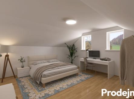 16x9 2NP Šaldorf, Ložnice | Prodej - pozemek pro bydlení, 190 m²