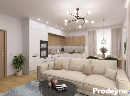 Beżovice Typ A 1NP pozemek 1_OP+KK 1 | Prodej - dům/vila, 125 m²