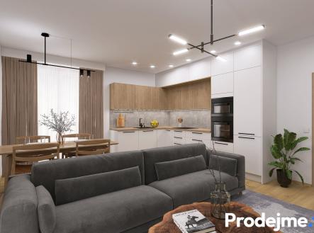 Beżovice Typ A 1NP pozemek 1_OP+KK 3 | Prodej - dům/vila, 125 m²