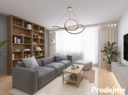 Prodejmeto - Bohunice_Obývací pokoj (2) | Prodej bytu, 4+1, 89 m²