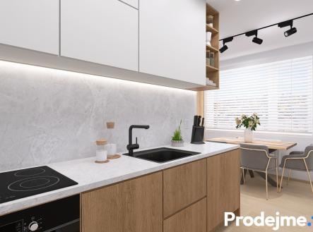 Prodejmeto - Velké Meziříčí, Kuchyň, 3x2 | Prodej bytu, 3+1, 77 m²
