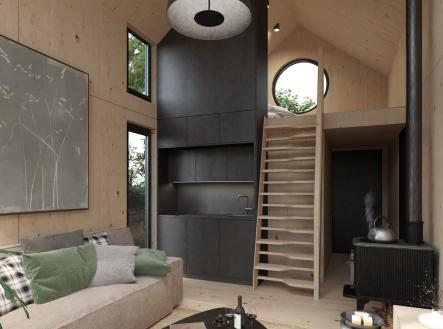 Rosimi_Loft_30 mlynarske schody | Prodej - chata/rekreační objekt, 34 m²
