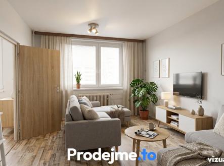 Obyvaci pokoj | Prodej bytu, 2+1, 60 m²