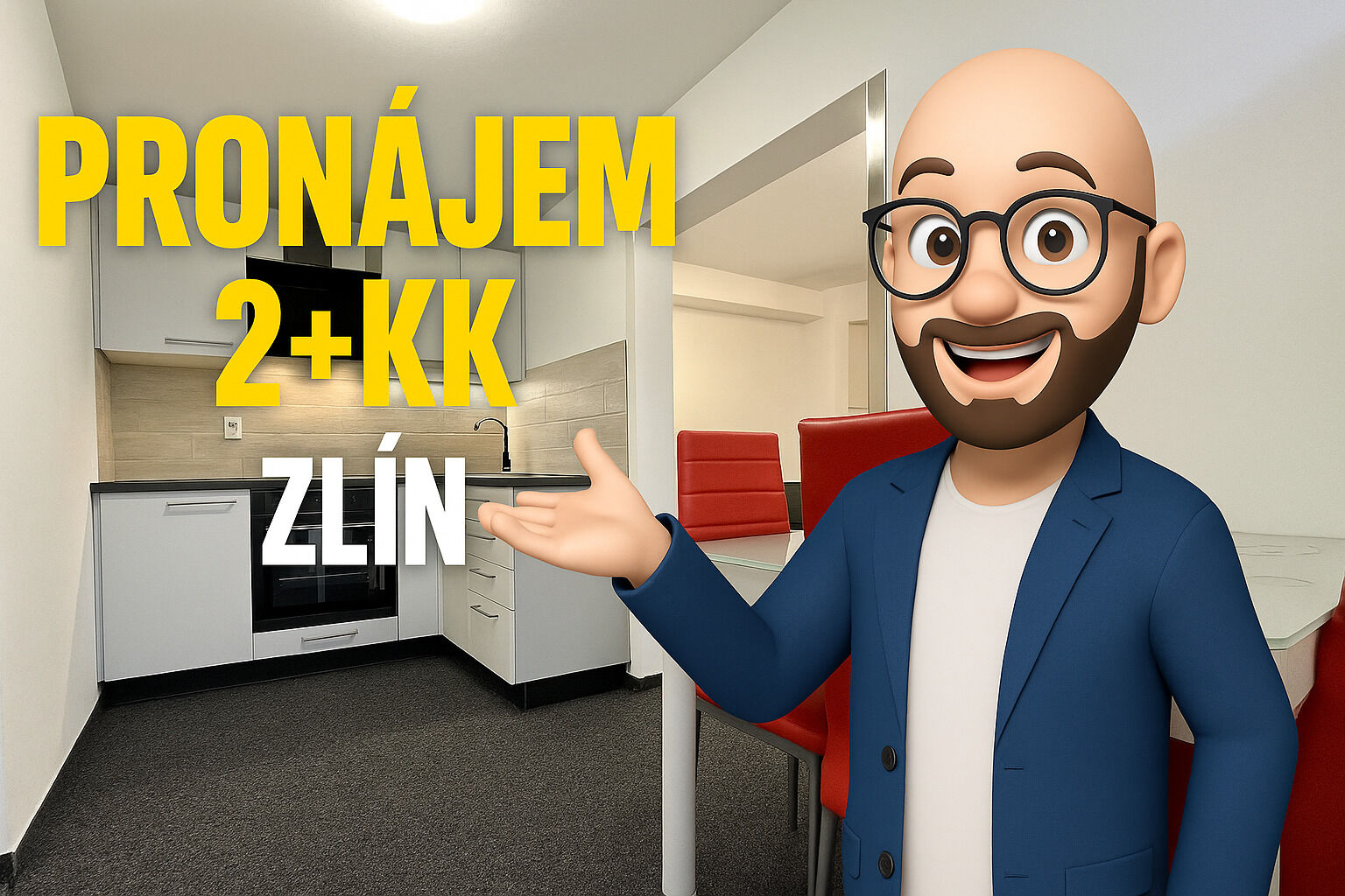 Praktické bydlení se vším, co potřebuješ – Zlín, Klabalská