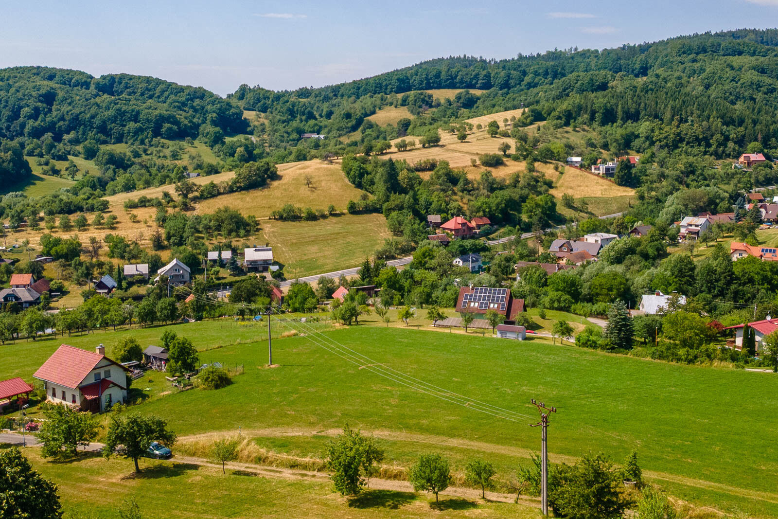 Prodej stavebního pozemku 3558 m² Jasenná