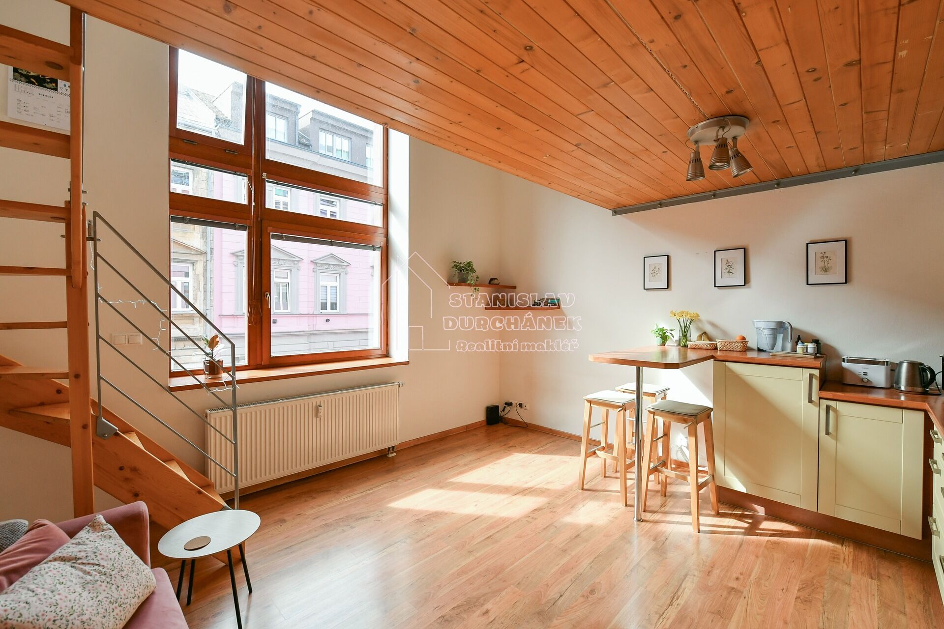 Krásný loftový byt, Praha 8-Libeň, ul. Novákových