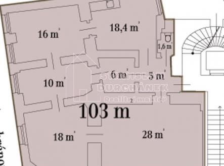 Pronájem - kanceláře, 103 m²