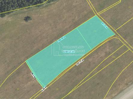 Prodej - pozemek, zemědělská půda, 2 887 m²