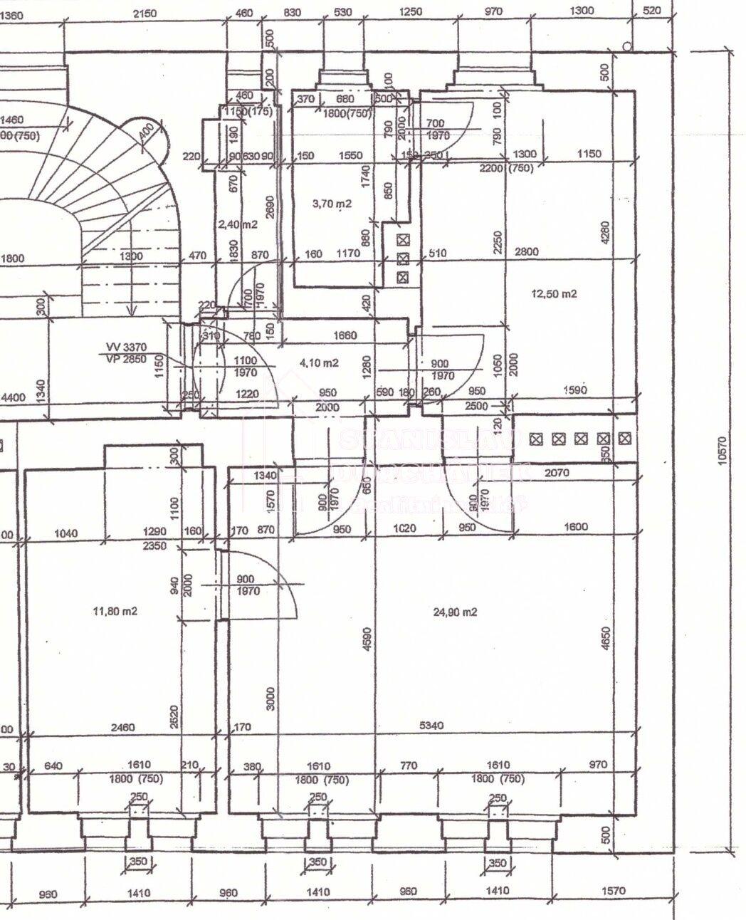 Pronájem kanceláří 59,4 m2, Praha 8-Karlín, ul. Prvního pluku, 3 minuty chůzí od Florence