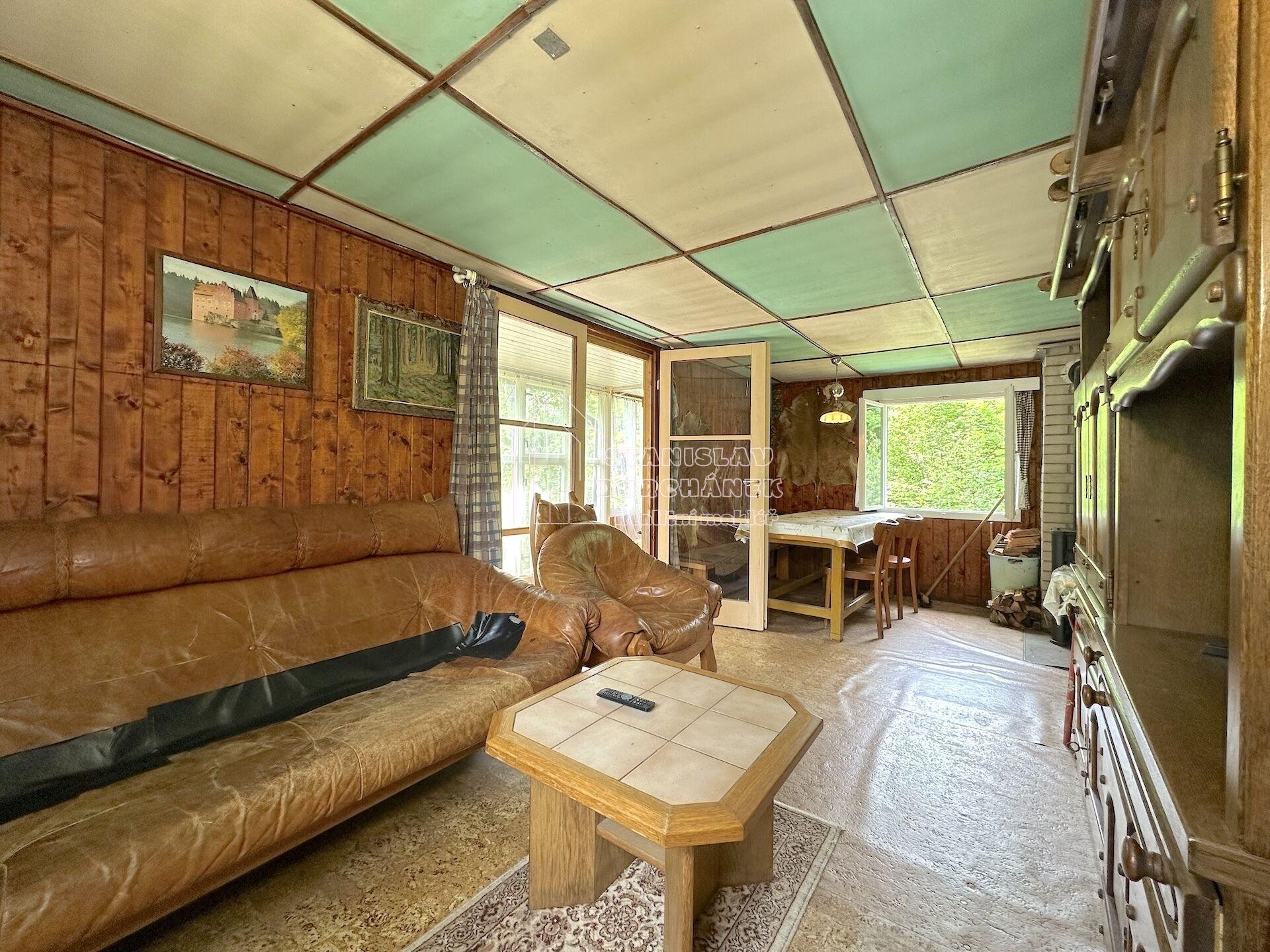 Prodej chaty 47 m² v srdci přírody – Červená Lhota, okres Třebíč