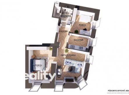 byt-5-final.jpg | Prodej bytu, 3+1, 64 m²