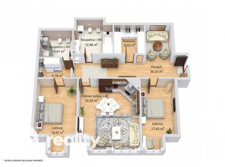 floorplan-letterhead-160124c-1.floor-3d-floor-plan.jpg | Prodej bytu, 3+kk, 137 m²