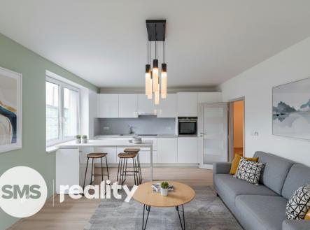 byt2-9visual.png | Prodej bytu, 3+kk, 90 m²