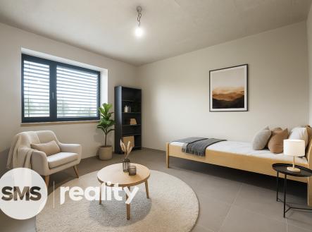 20251025-1122-staged-modern-bedroom-remix-01k8daq46yeq9skwdxn326mmp2.png | Prodej - dům/vila, 220 m²